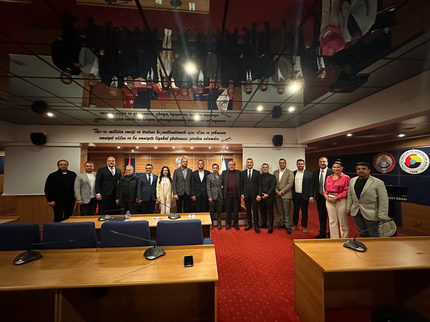 EGAFED Başkanı Mehmet Buğra Atınç ve Yönetim Kurulu,MUGIAD 15.Olağan Genel Kurul Toplantısına Katılım sağladı.